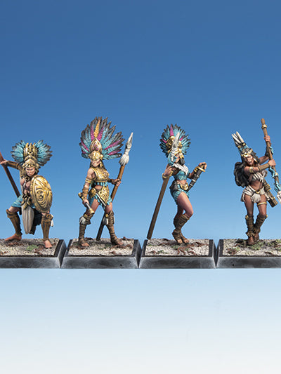 Freebooter's Fate Starterbox Amazonen – Starterbox mit unbemalten Tabletop-Miniaturen (Ansicht 2)