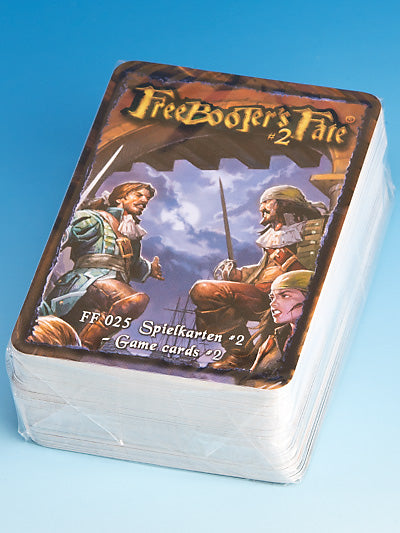 Freebooter's Fate Spielkarten #2 – Spielkarten-Set für das würfellose Skirmish-Tabletop