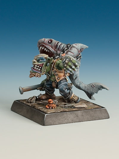 Freebooter's Fate Moby Dugg (Goblin-Piraten) – unbemalte Tabletop-Miniatur aus Metall (Ansicht 3)