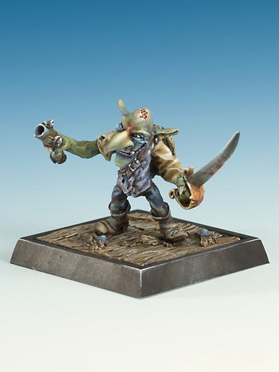 Freebooter's Fate Hasardeur und Velero (Goblin-Piraten) – unbemalte Tabletop-Miniaturen aus Metall (Ansicht 2)