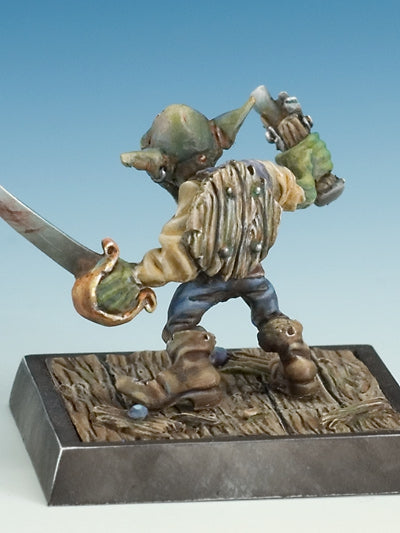 Freebooter's Fate Hasardeur und Velero (Goblin-Piraten) – unbemalte Tabletop-Miniaturen aus Metall (Ansicht 3)