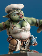 Freebooter's Fate Momma Cebada (Goblin-Piraten) – unbemalte Tabletop-Miniatur (Ansicht 4)