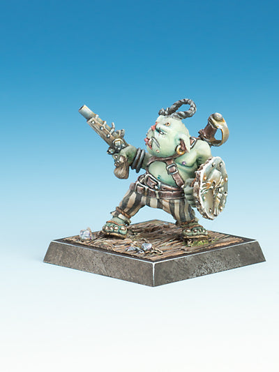 Freebooter's Fate Matrose und Hasardeur (Goblin-Piraten) – unbemalte Tabletop-Miniaturen aus Metall (Ansicht 2)