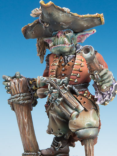 Freebooter's Fate Gront (Goblin-Piraten) – unbemalte Tabletop-Miniatur