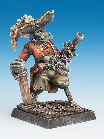 Freebooter's Fate Gront (Goblin-Piraten) – unbemalte Tabletop-Miniatur (Ansicht 2)