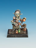 Freebooter's Fate Momma Fiara (Goblin-Piraten) – unbemalte Tabletop-Miniatur aus Metall