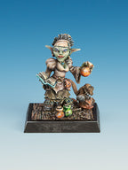 Freebooter's Fate Momma Fiara (Goblin-Piraten) – unbemalte Tabletop-Miniatur aus Metall