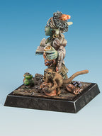 Freebooter's Fate Momma Fiara (Goblin-Piraten) – unbemalte Tabletop-Miniatur aus Metall (Ansicht 3)