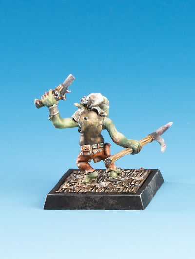 Freebooter's Fate Velero und Matrose #2 (Goblin-Piraten) – unbemalte Tabletop-Miniaturen aus Metall (Ansicht 4)