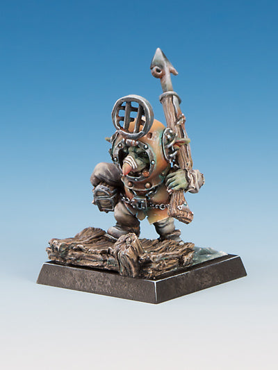 Freebooter's Fate Buzo (Goblin-Piraten) – unbemalte Tabletop-Miniatur aus Metall (Ansicht 3)