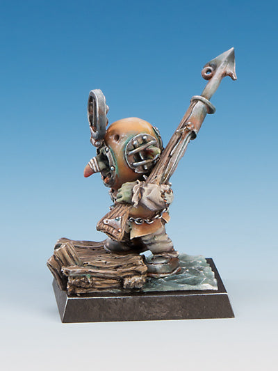Freebooter's Fate Buzo (Goblin-Piraten) – unbemalte Tabletop-Miniatur aus Metall (Ansicht 4)