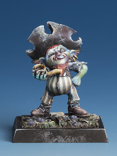 Freebooter's Fate Klaba Uter (Goblin-Piraten) – unbemalte Tabletop-Miniatur aus Metall (Ansicht 2)