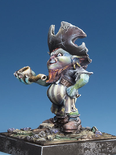 Freebooter's Fate Klaba Uter (Goblin-Piraten) – unbemalte Tabletop-Miniatur aus Metall (Ansicht 3)