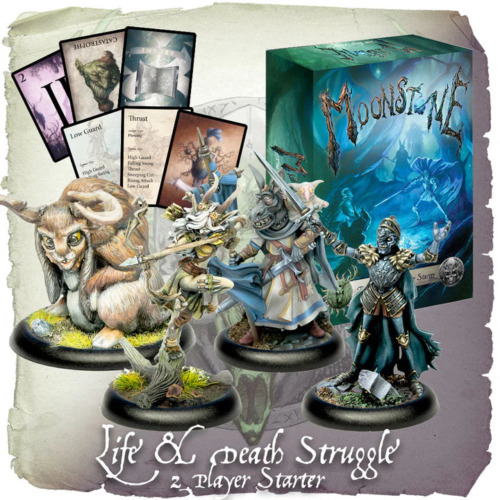 Moonstone – Lutte pour la vie et la mort : Kit de démarrage pour deux joueurs - FR
