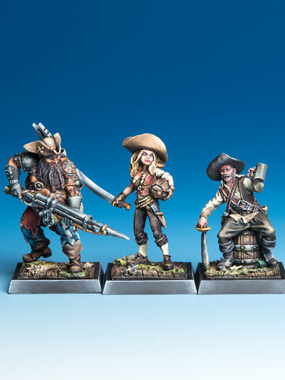 Freebooter's Fate Themenbox Piraten – Themenbox mit unbemalten Tabletop-Miniaturen (Ansicht 2)