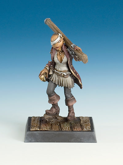 Freebooter's Fate Tiradora und Matelot (Piraten) – unbemalte Tabletop-Miniaturen aus Metall (Ansicht 4)