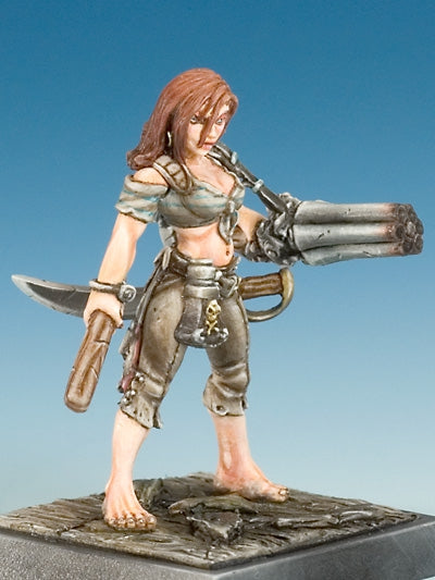 Freebooter's Fate Spitfire (Piraten) – unbemalte Tabletop-Miniatur aus Metall