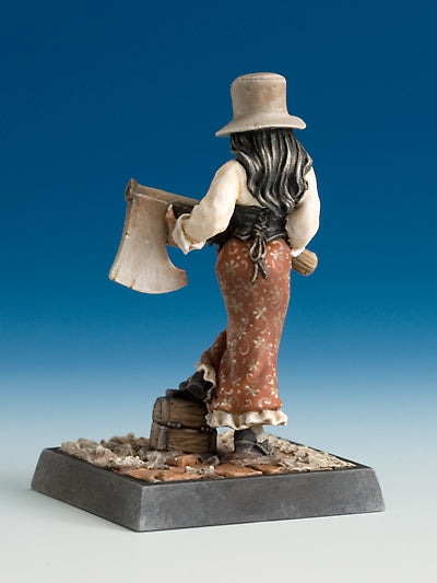 Freebooter's Fate Die Lady (Piraten) – unbemalte Tabletop-Miniatur aus Metall (Ansicht 3)