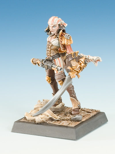 Freebooter's Fate Regicide (Piraten) – unbemalte Tabletop-Miniatur aus Metall (Ansicht 3)