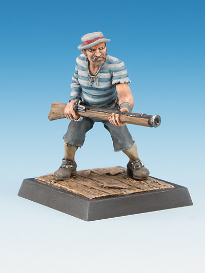 Freebooter's Fate Tiradoro und Matelot #2 (Piraten) – unbemalte Tabletop-Miniaturen aus Metall