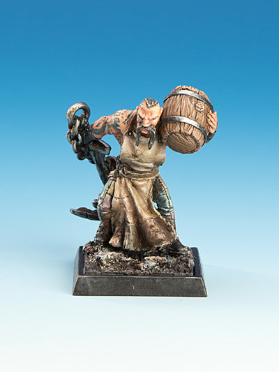 Freebooter's Fate Pedro der Wirt (Piraten) – unbemalte Tabletop-Miniatur aus Metall (Ansicht 2)