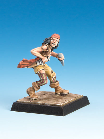 Freebooter's Fate Seemann und Seefrau (Piraten) – unbemalte Tabletop-Miniaturen aus Metall (Ansicht 4)