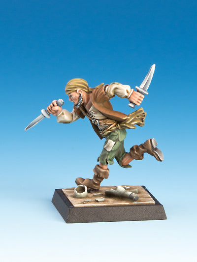 Freebooter's Fate Seemann und Seefrau (Piraten) – unbemalte Tabletop-Miniaturen aus Metall (Ansicht 5)