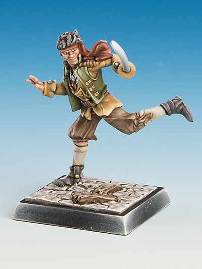 Freebooter's Fate Delora Waits (Piraten) – unbemalte Tabletop-Miniatur aus Metall (Ansicht 3)