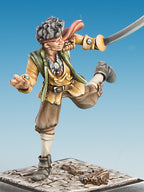 Freebooter's Fate Delora Waits (Piraten) – unbemalte Tabletop-Miniatur aus Metall