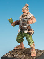 Freebooter's Fate Drunken Ivar (Piraten) – unbemalte Tabletop-Miniatur aus Metall (Ansicht 3)