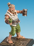Freebooter's Fate Drunken Ivar (Piraten) – unbemalte Tabletop-Miniatur aus Metall