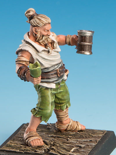 Freebooter's Fate Drunken Ivar (Piraten) – unbemalte Tabletop-Miniatur aus Metall