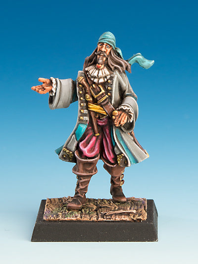 Freebooter's Fate Rubio (Piraten) – unbemalte Tabletop-Miniatur aus Metall