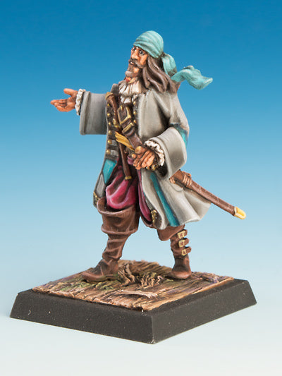 Freebooter's Fate Rubio (Piraten) – unbemalte Tabletop-Miniatur aus Metall (Ansicht 2)