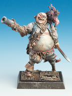 Freebooter's Fate Lieutenant Krud (Piraten) – unbemalte Tabletop-Miniatur aus Metall (Ansicht 3)