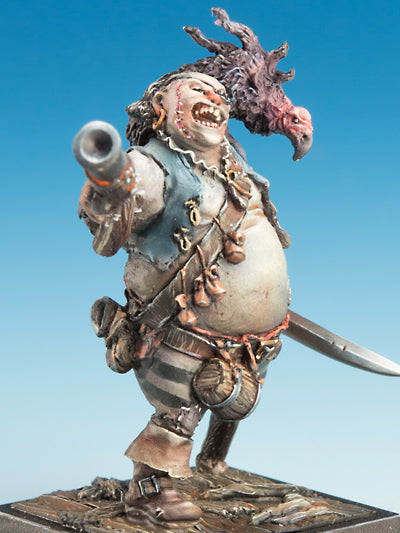 Freebooter's Fate Lieutenant Krud (Piraten) – unbemalte Tabletop-Miniatur aus Metall