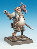 Freebooter's Fate Lieutenant Krud (Piraten) – unbemalte Tabletop-Miniatur aus Metall (Ansicht 2)