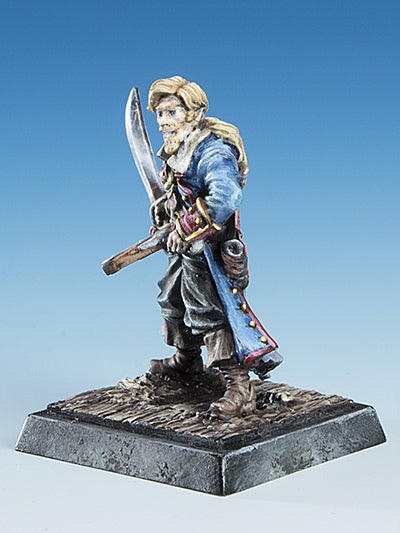 Freebooter's Fate Arrr chibald (Piraten) – unbemalte Tabletop-Miniatur aus Metall (Ansicht 4)