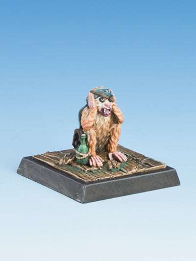 Freebooter's Fate Miss Monkeypenny & Affen (Piraten) – unbemalte Tabletop-Miniaturen aus Metall (Ansicht 11)