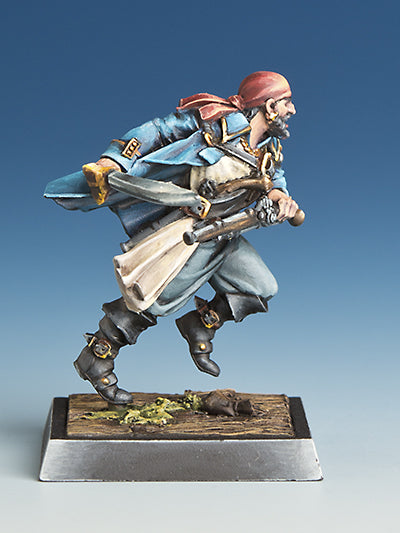 Freebooter's Fate Squalo Ray (Piraten) – unbemalte Tabletop-Miniatur aus Metall (Ansicht 7)