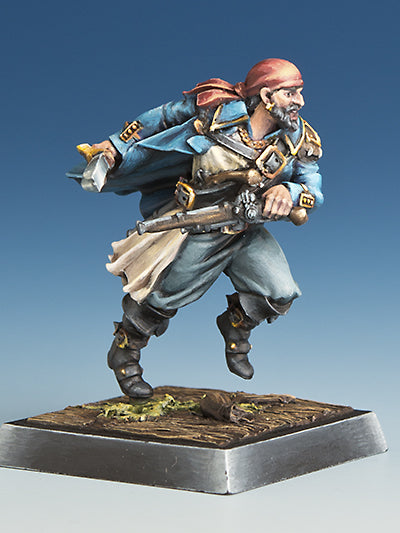 Freebooter's Fate Squalo Ray (Piraten) – unbemalte Tabletop-Miniatur aus Metall