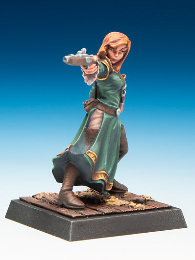 Freebooter's Fate Alma (Piraten) – unbemalte Tabletop-Miniatur aus Metall (Ansicht 5)