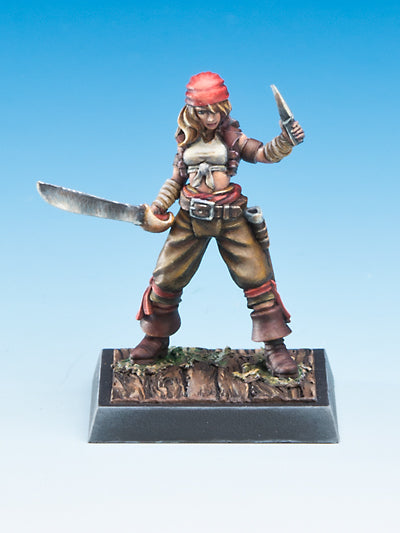 Freebooter's Fate Cuchilla & Tiradoro (Piraten) – unbemalte Tabletop-Miniaturen aus Metall (Ansicht 5)