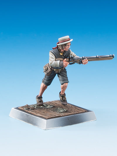 Freebooter's Fate Cuchilla & Tiradoro (Piraten) – unbemalte Tabletop-Miniaturen aus Metall (Ansicht 2)