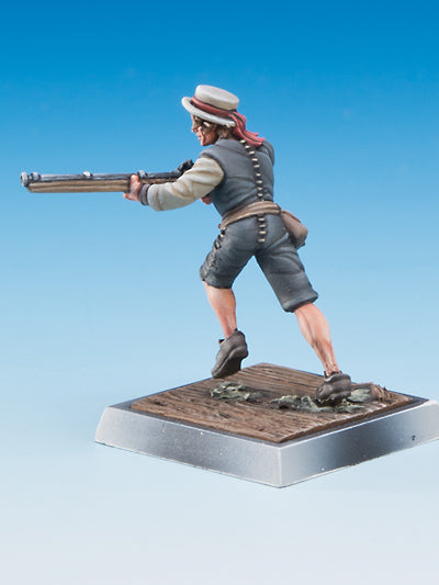 Freebooter's Fate Cuchilla & Tiradoro (Piraten) – unbemalte Tabletop-Miniaturen aus Metall (Ansicht 4)