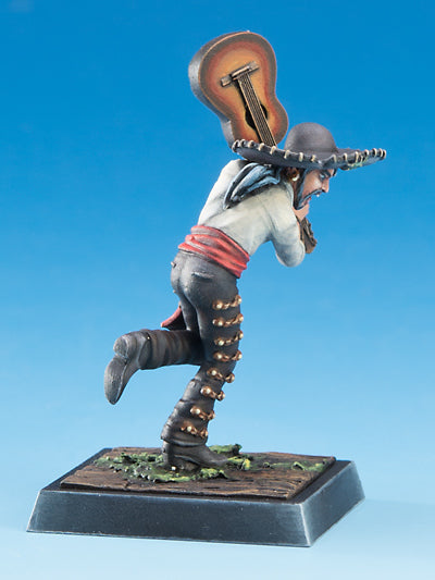 Freebooter's Fate El Mariachi (Piraten) – unbemalte Tabletop-Miniatur aus Metall (Ansicht 4)