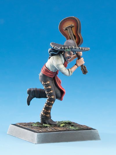 Freebooter's Fate El Mariachi (Piraten) – unbemalte Tabletop-Miniatur aus Metall (Ansicht 5)