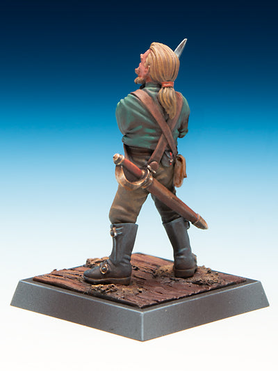 Freebooter's Fate Pierce (Piraten) – unbemalte Tabletop-Miniatur aus Metall (Ansicht 3)