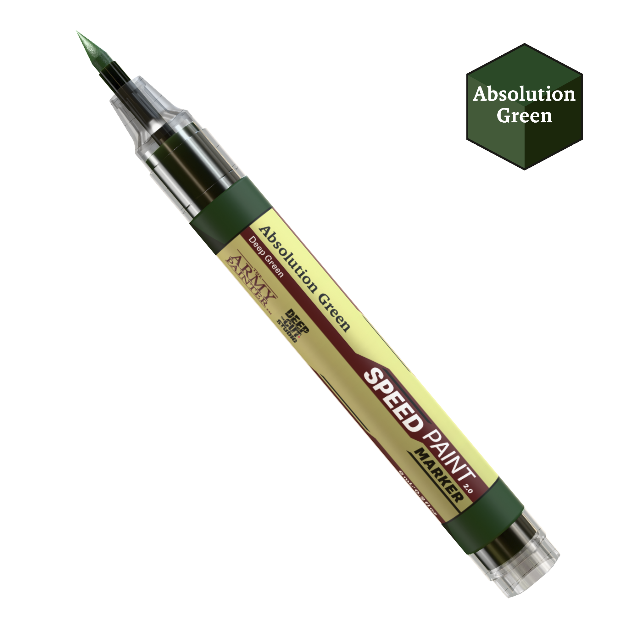 The Army Painter | Speedpaint Marker – Absolution Green (6ml)