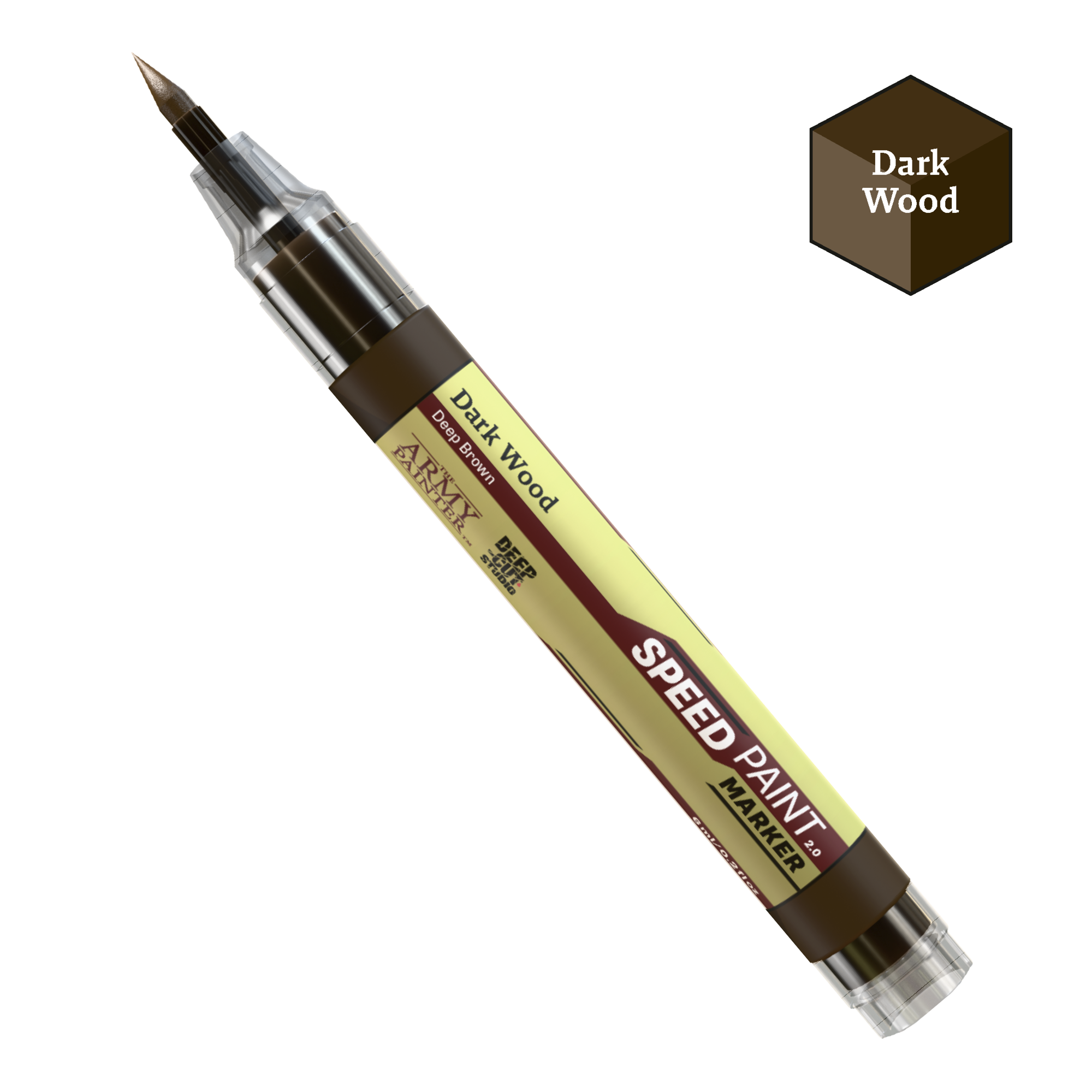 The Army Painter | Speedpaint Marker – Dark Wood (6ml)